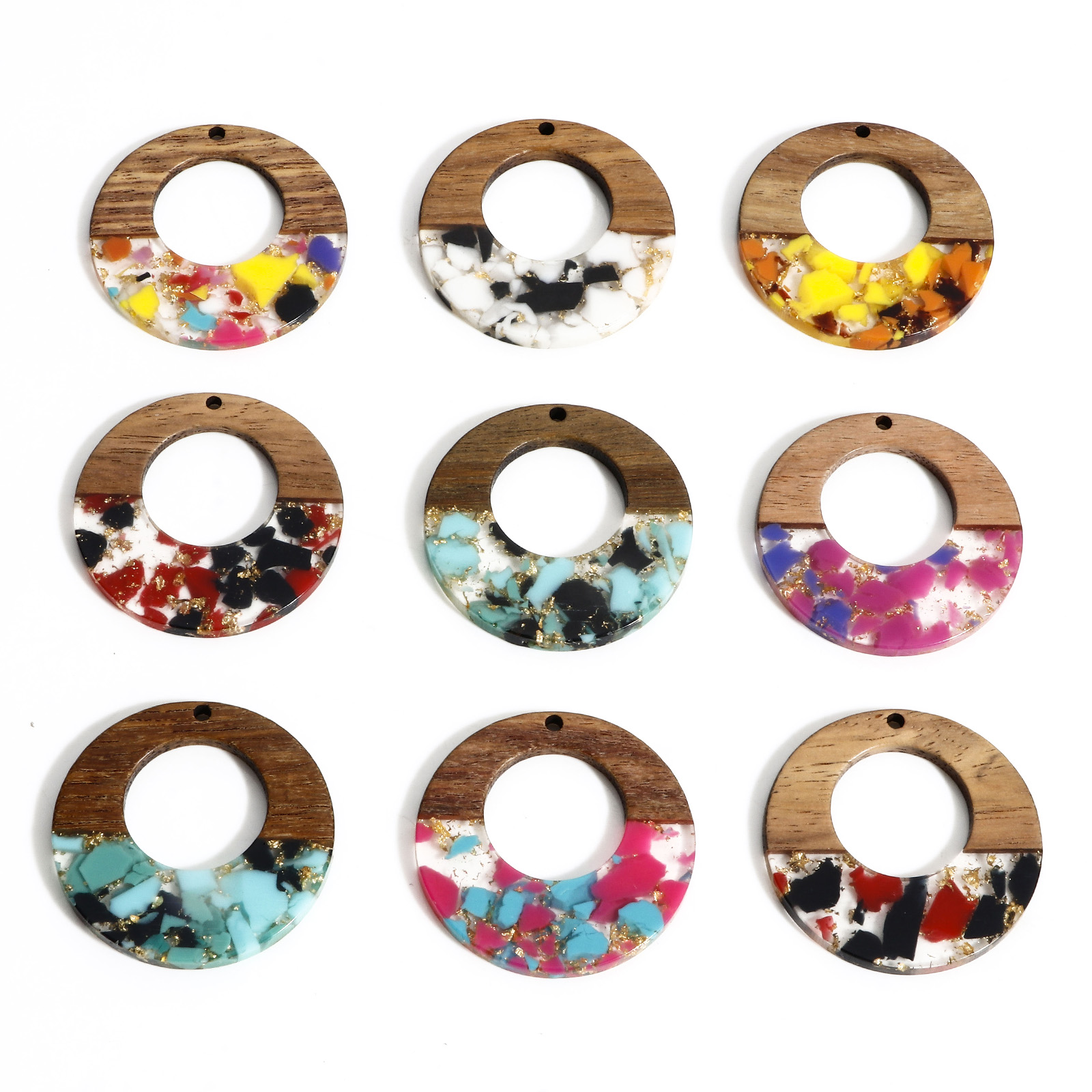 2Piece Vintage Wooden Charms R - огляд і ціна Woodworking Resin