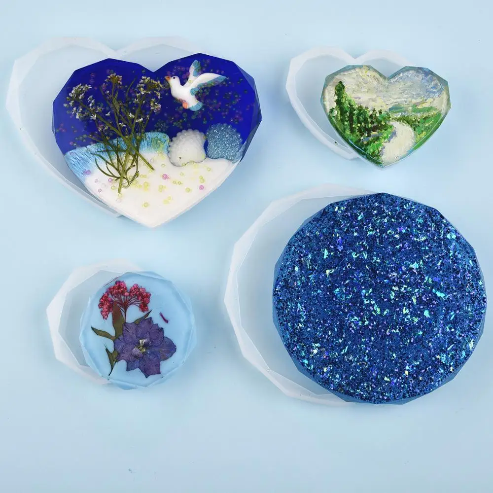 Resin Coaster Silicone Mold Ca - огляд і ціна Woodworking Resin