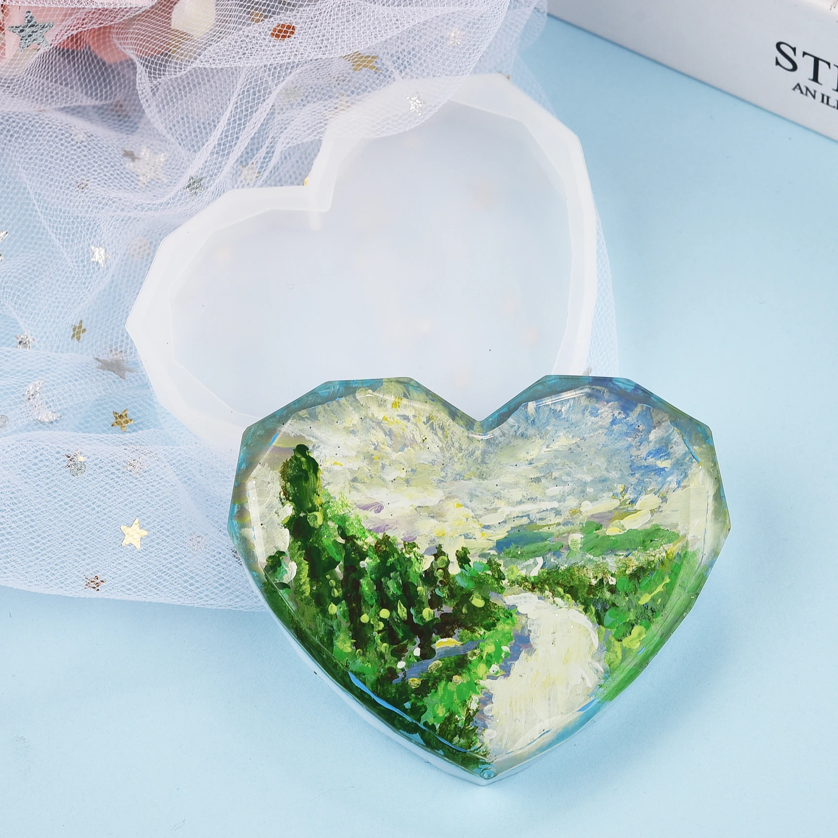 Resin Coaster Silicone Mold Ca - огляд і ціна Woodworking Resin