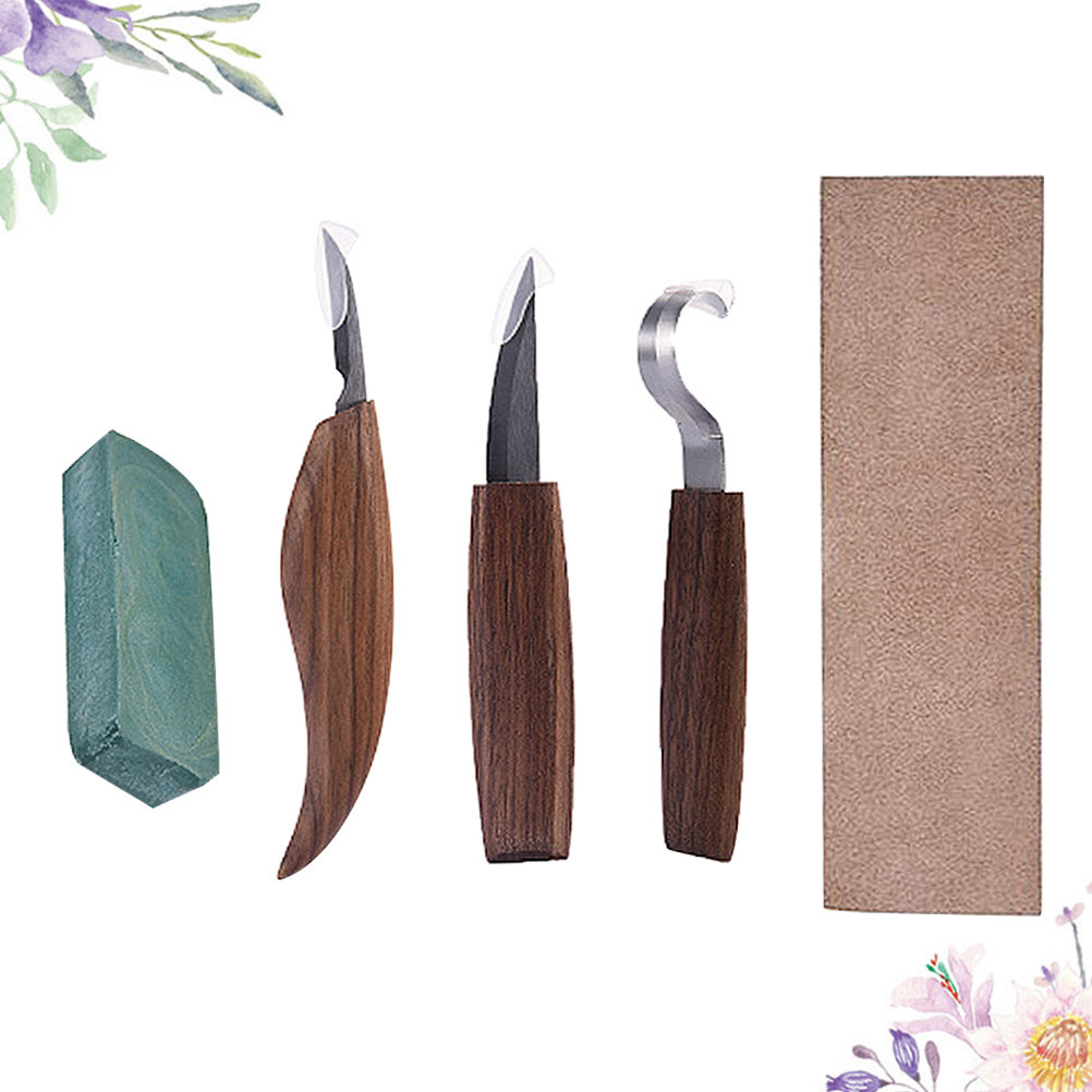 5pcs Carving Knife Set Stainle - огляд і ціна Wood Chisel Set
